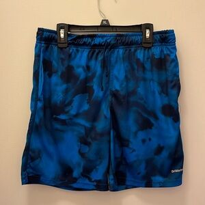Athletic works blue and black Husky Boys shorts size Large (12-14)